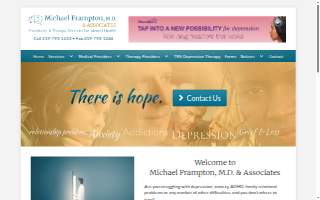 Michael Frampton, M.D., & Associates of Crown Point website