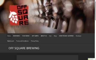 Off Square Brewing website