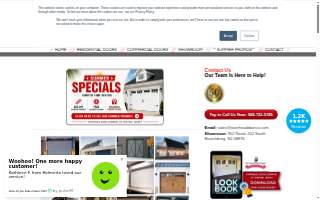 Overhead Door Company of Northwest Indiana™ website