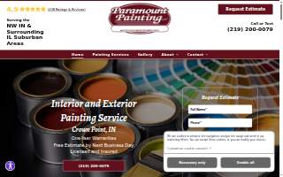 Paramount Painting LLC website