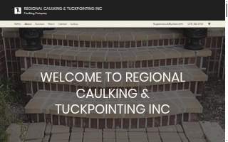Regional Caulking & Tuckpointing Inc website