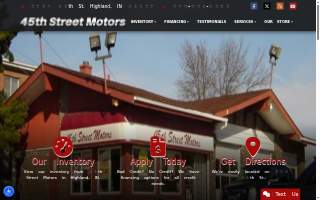 45th Street Motors website