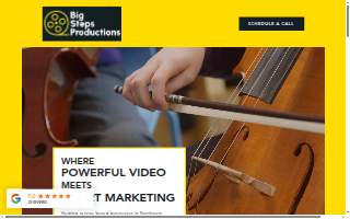 Big Steps Productions website