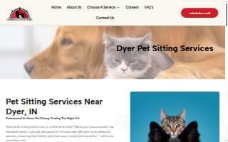 Compass Pet Sitting of Dyer website