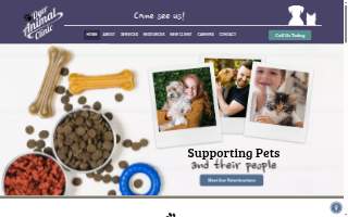 Dyer Animal Clinic website