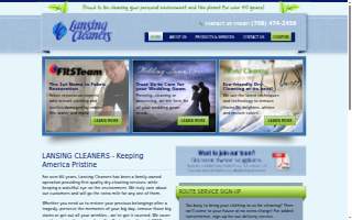 Lansing Cleaners of Dyer website