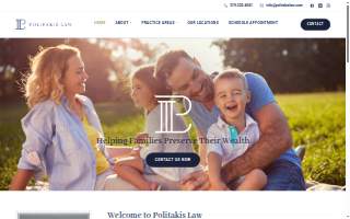 Politakis Law Office, L.L.C. of Dyer website