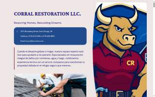 Corral Restoration LLC website