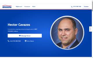 Hector Cavazos American Family Insurance website