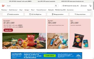 Walgreens Pharmacy of East Chicago website