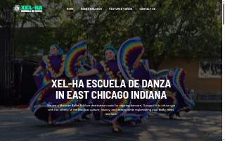 Xel Ha Escuela de Danza website