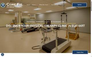 Core Fit Physical Therapy website