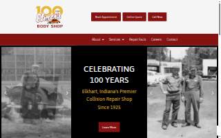 Elmer's Body Shop website