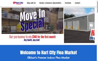 Hart City Flea Market website