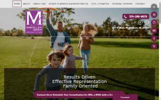 Maryellen Baker Law website
