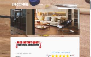 Michiana Paint website