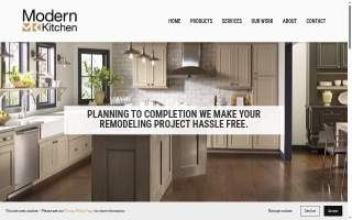 Modern Kitchen website