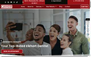 Stauffer Dental Associates website