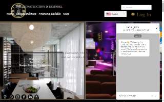 Vera Construction Remodel website