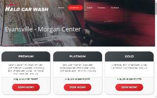 Halo Car Wash (4720 Morgan Center Dr) website