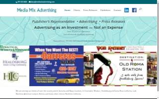 Media Mix Advertising website