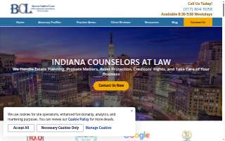 Barnes Cadwell Law website