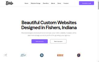 Boo Design website