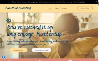 Buttercup Counseling website