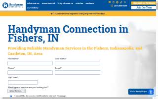 Handyman Connection of Fishers website