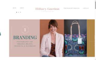 Hillary Gordon Photography website