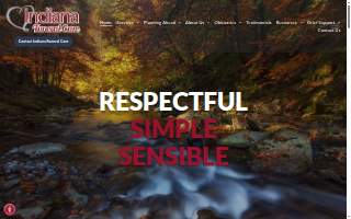 Indiana Funeral Care website