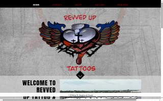 Revved Up Tattoos website