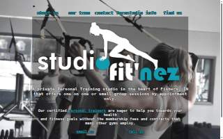 studio fit'nez website