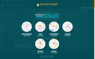 The Hot Room Fishers website