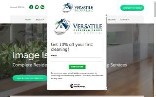 Versatile Cleaning Group - Fishers Carpet Cleaning website