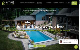 Vive Exterior Design website