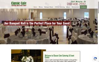 Classic Cafe Catering and Event Center website
