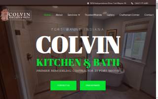 Colvin Kitchen & Bath website