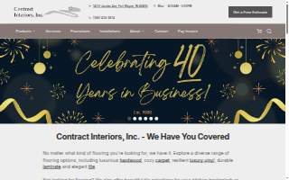 Contract Interiors Inc. website