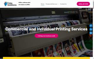 Copy Solutions website