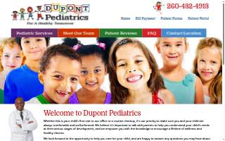 Dupont Pediatrics website