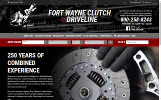 Fort Wayne Clutch & Driveline website