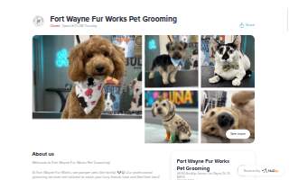 Fort Wayne Fur Works Pet Grooming website