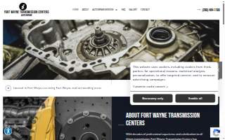 Fort Wayne Transmission Centers website