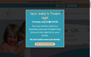 Kiddie Prep School website