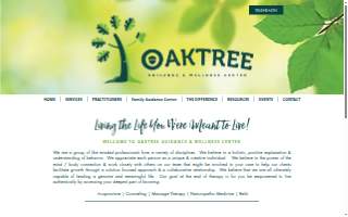 Oaktree Guidance & Wellness Center website