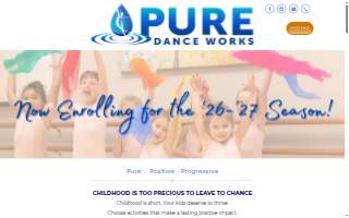 Pure Dance Works website
