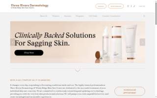Three Rivers Dermatology & Windy Ridge Skin Care Centre website