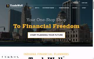 Tradewell Tax & Financial website
