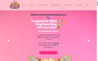 Woof Pack Fort Wayne LLC website